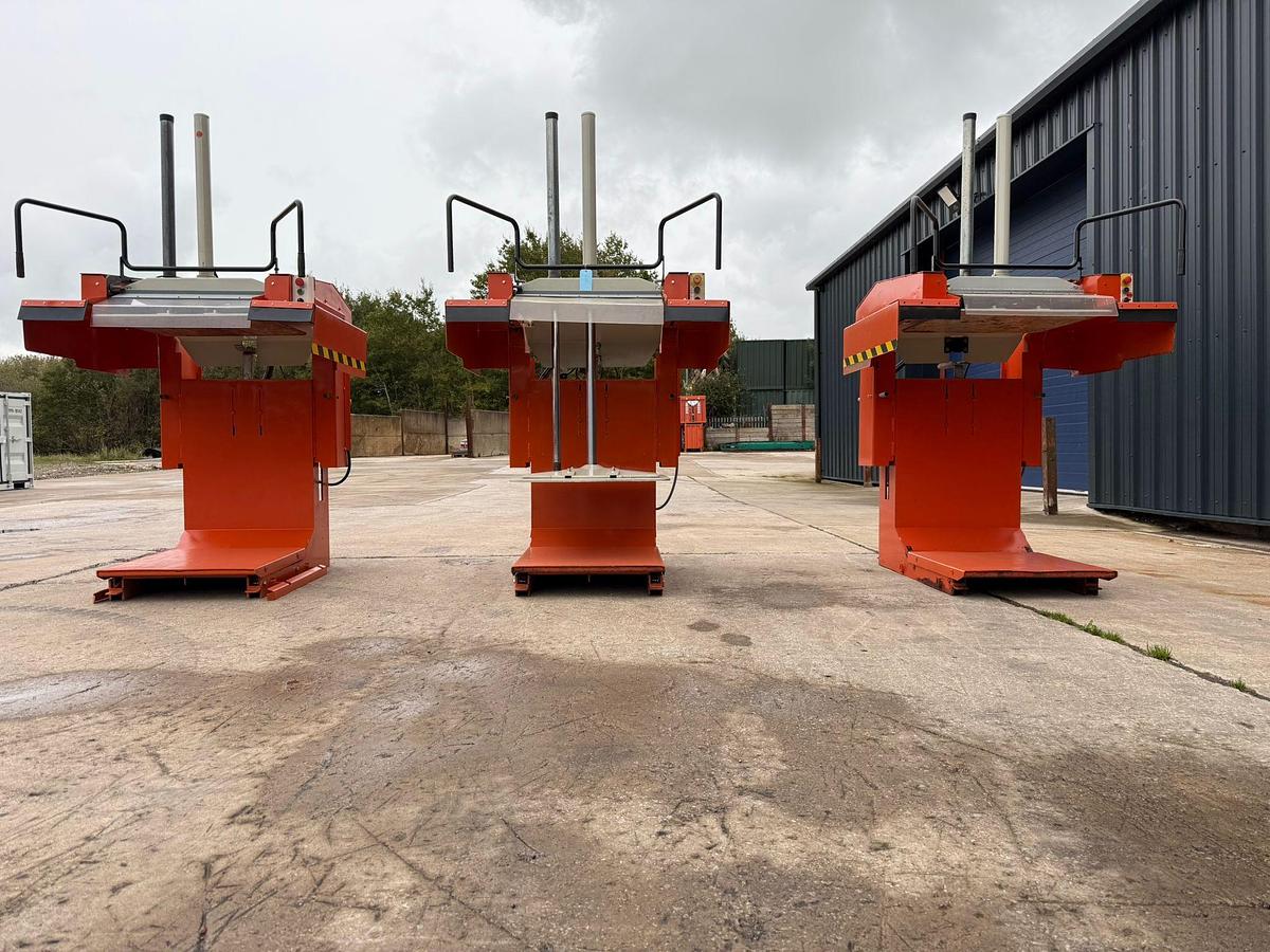 Used Orwak 4100 Bin Compactor 