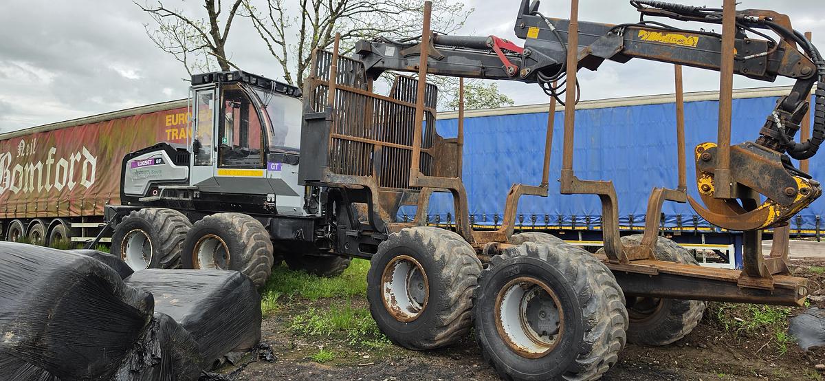 Used Logset 8F GT Forestry Forwarder