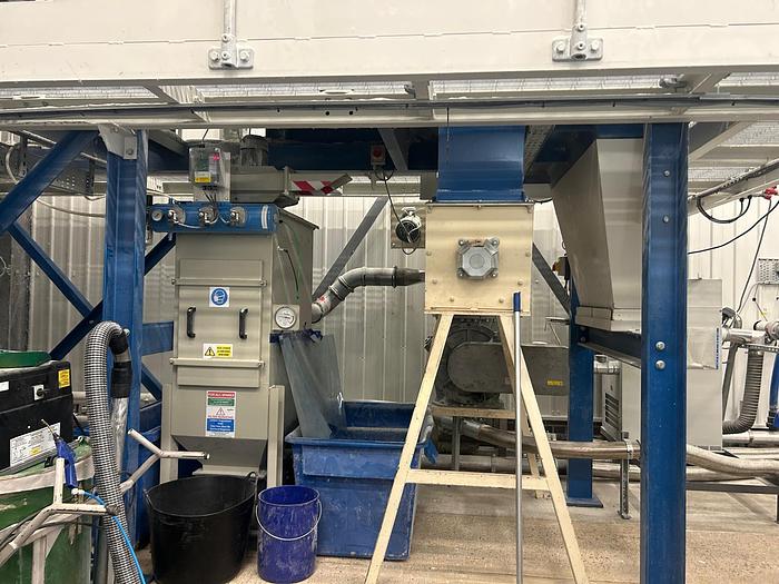 Used 2022 Master Magnets Eddy Current Separator with material extrusion