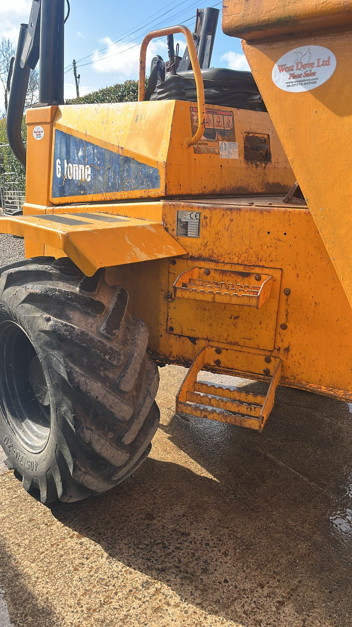 Used 2008 Thwaites 6 Tonne Dumper Truck