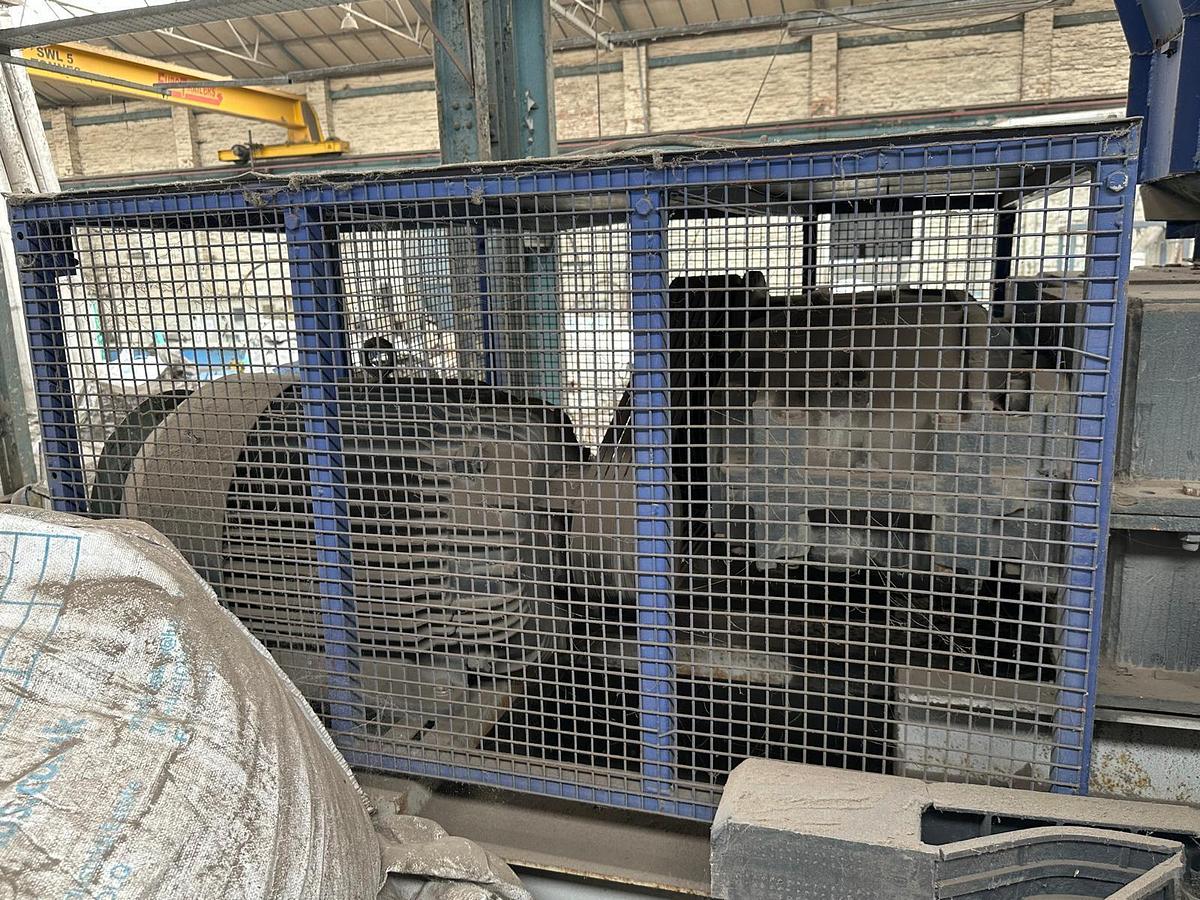 Used Twin-shaft Shredder