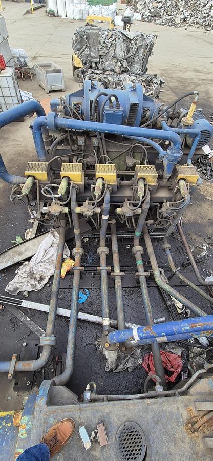 Used 1993 Harris TGS-60B Ferrous Metal Baler