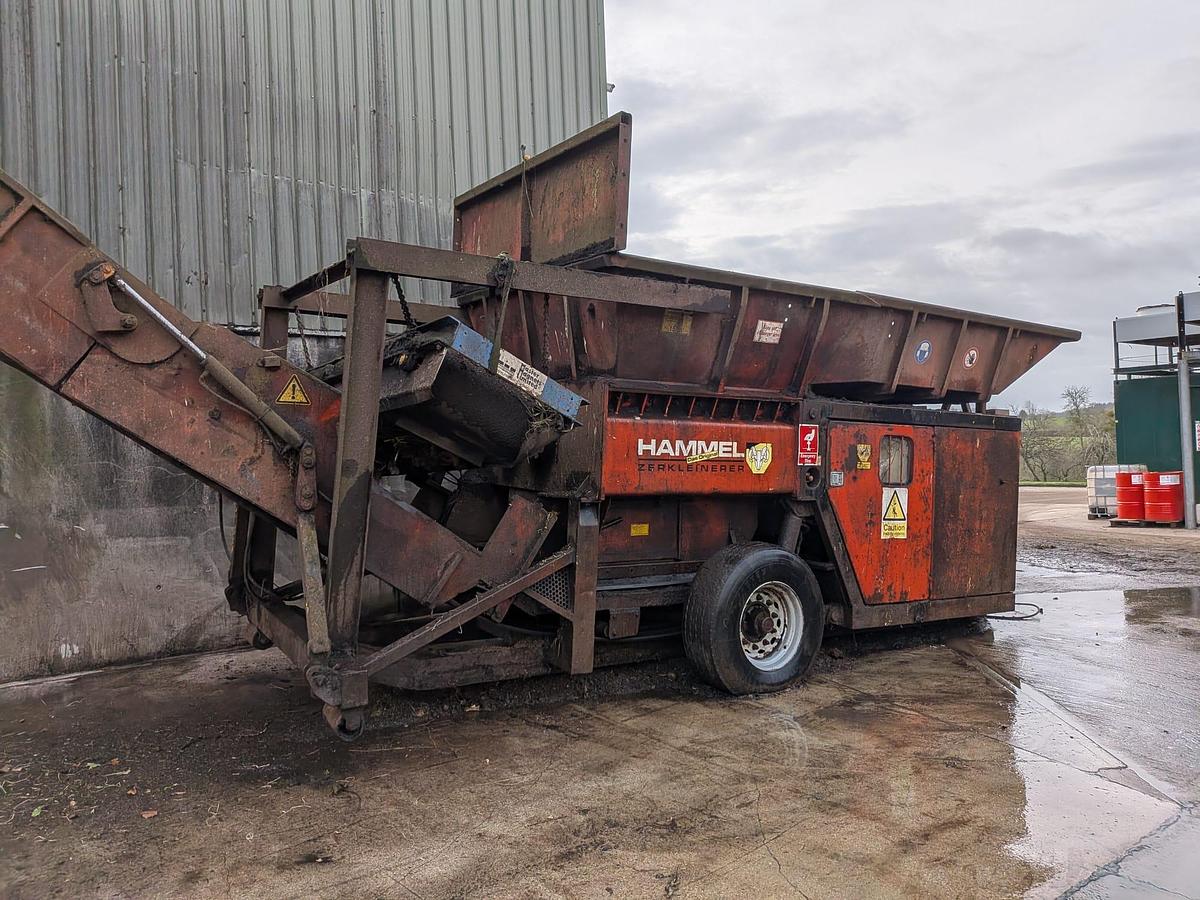 Used 2002 Hammel VB 750E Electric Shredder