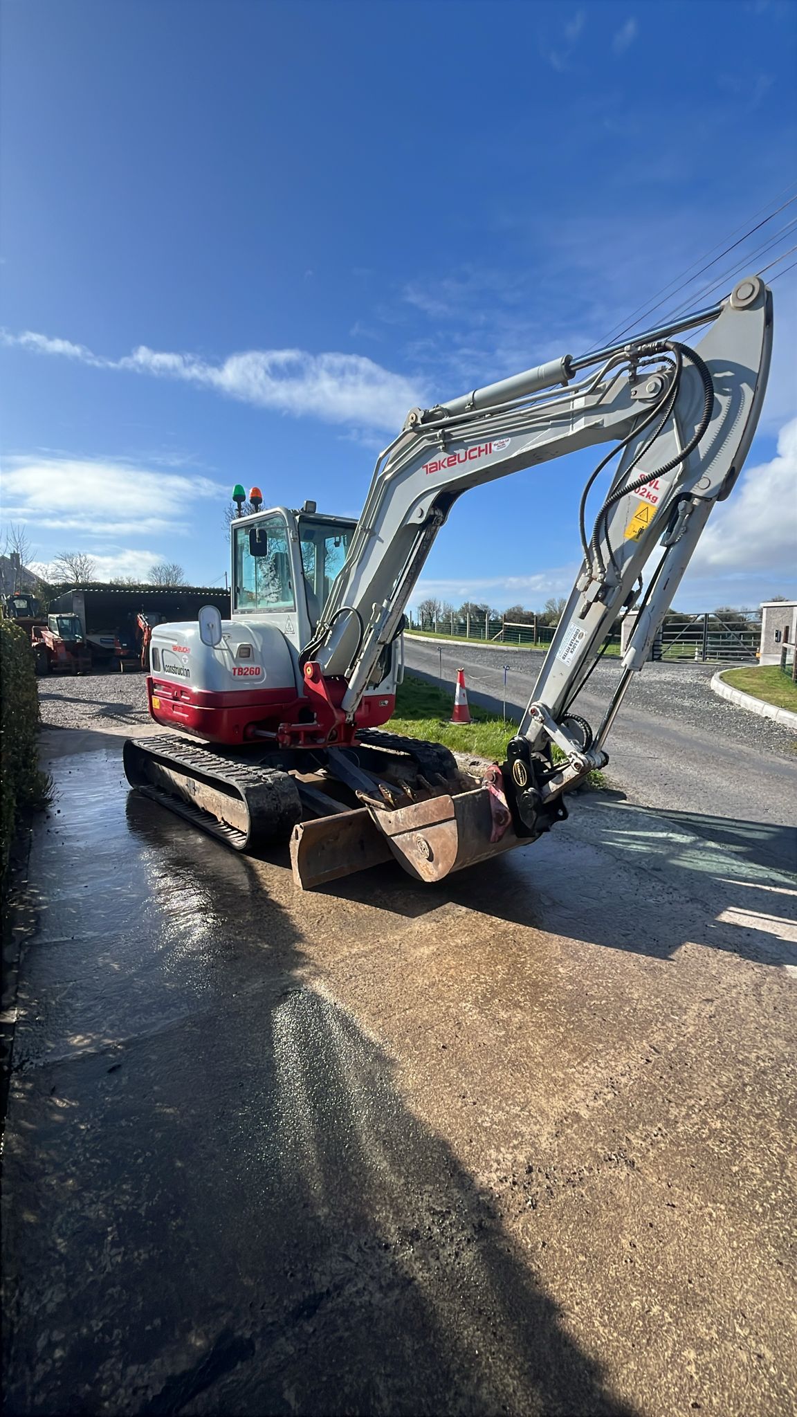 Used 2020 Takeuchi TB260 Compact Excavator