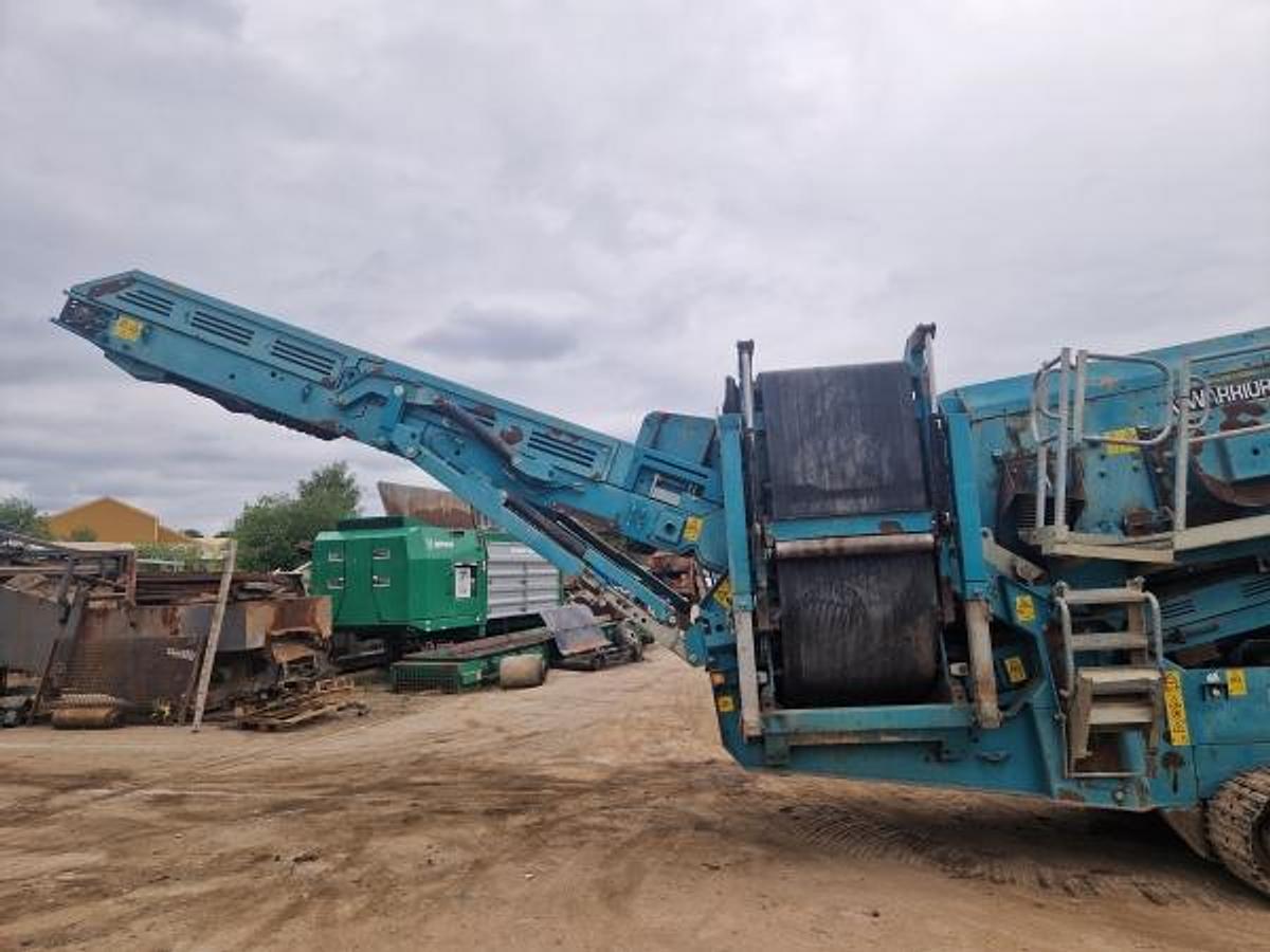 Used 2013 Powerscreen Warrior 1400X Scalping Screen