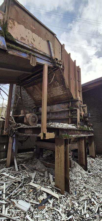 Used Hammer Mill processing Line WIth ECS and trommel