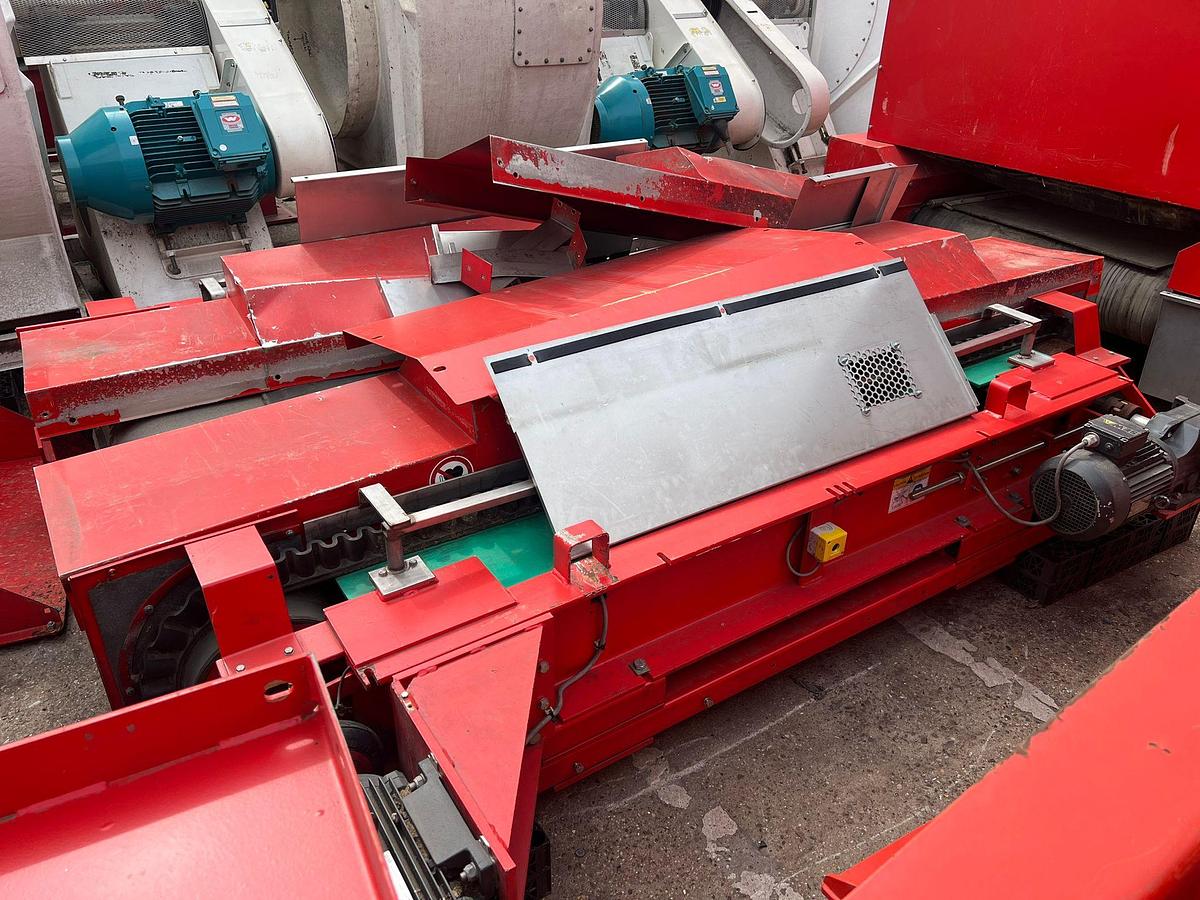 Used 1350 x 2700 ECS Eddy Current Separator 