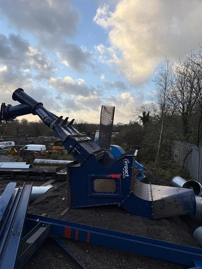 Used 2022 Impact Air Systems Air knife fans and Cyclone