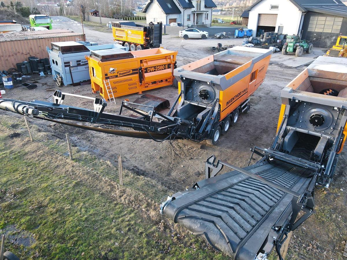 Used 2020 Doppstadt Inventhor 9 SA Slow-speed Shredder