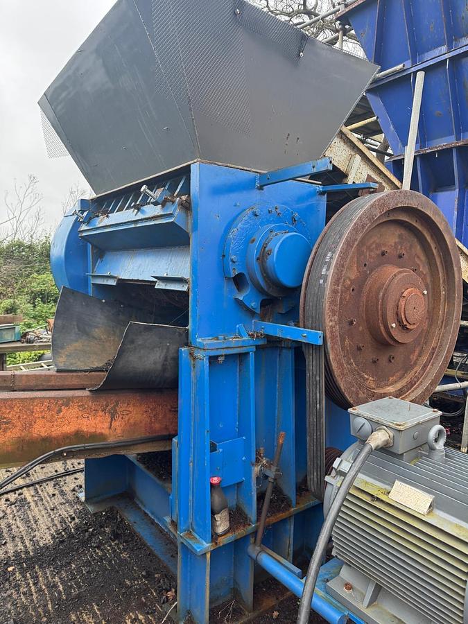 Used MTB 1700 Super Chopper Eldan 1200 Tyre Recycling Line