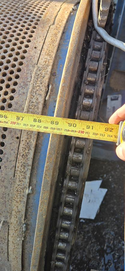 Used 2012 3m Ferrous/Non Ferrous Trommel Screen Screener