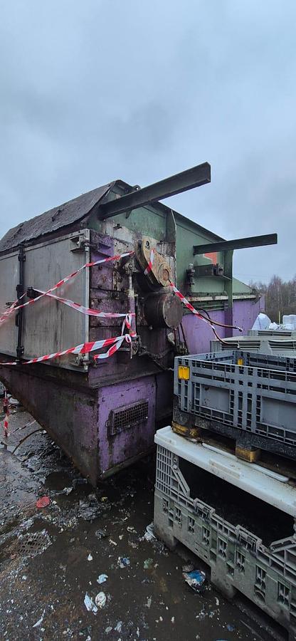 Used 2005 Vecoplan VAZ 1800 Single-shaft Shredder