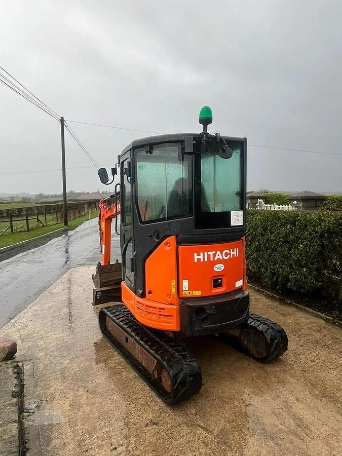 Used 2017 Hitachi ZX26U-5A CR Mini Excavator 