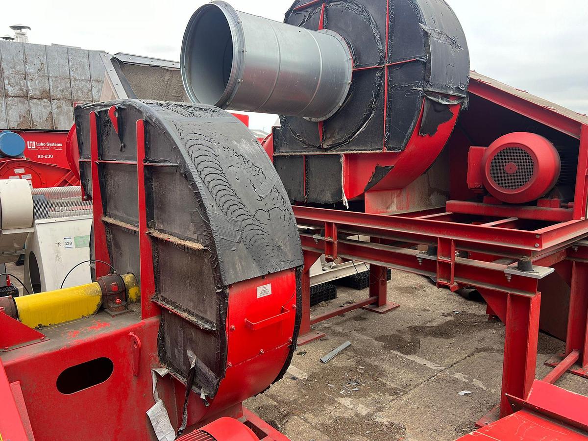 Used 2009 Hocker Polytechnik Radial Fan