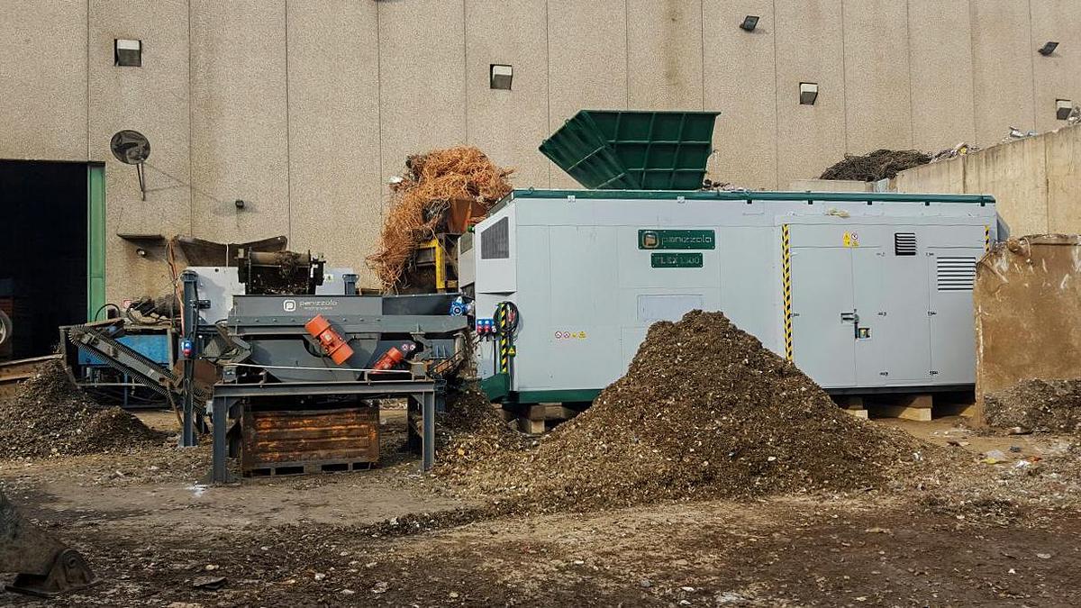 Panizzolo Flex 1300 Mobile Drum Hammer Mill