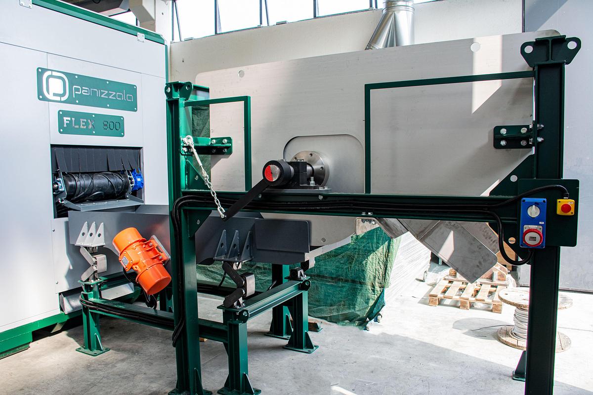 Panizzolo Flex 800 Mobile Drum Hammer Mill