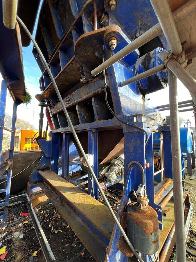 Used MTB 1700 Super Chopper Eldan 1200 Tyre Recycling Line