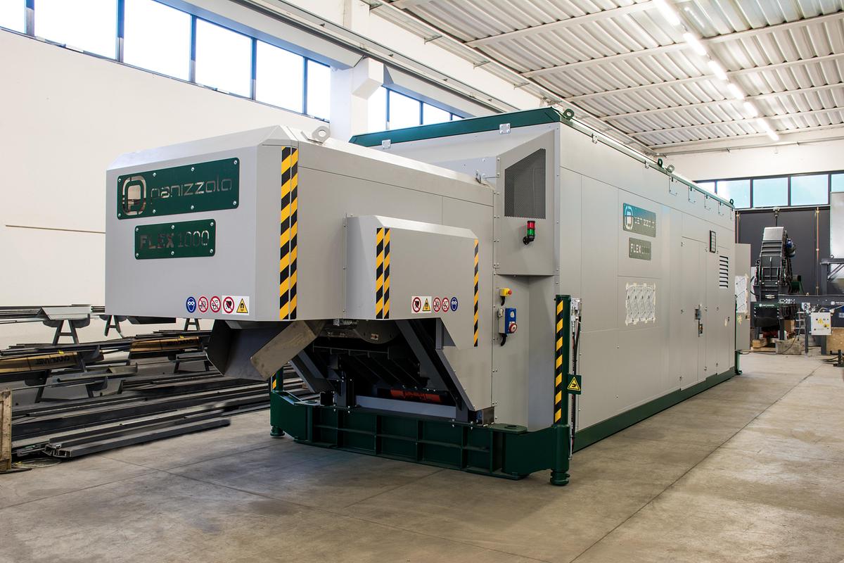 Panizzolo Flex 1000 Mobile Drum Hammer Mill