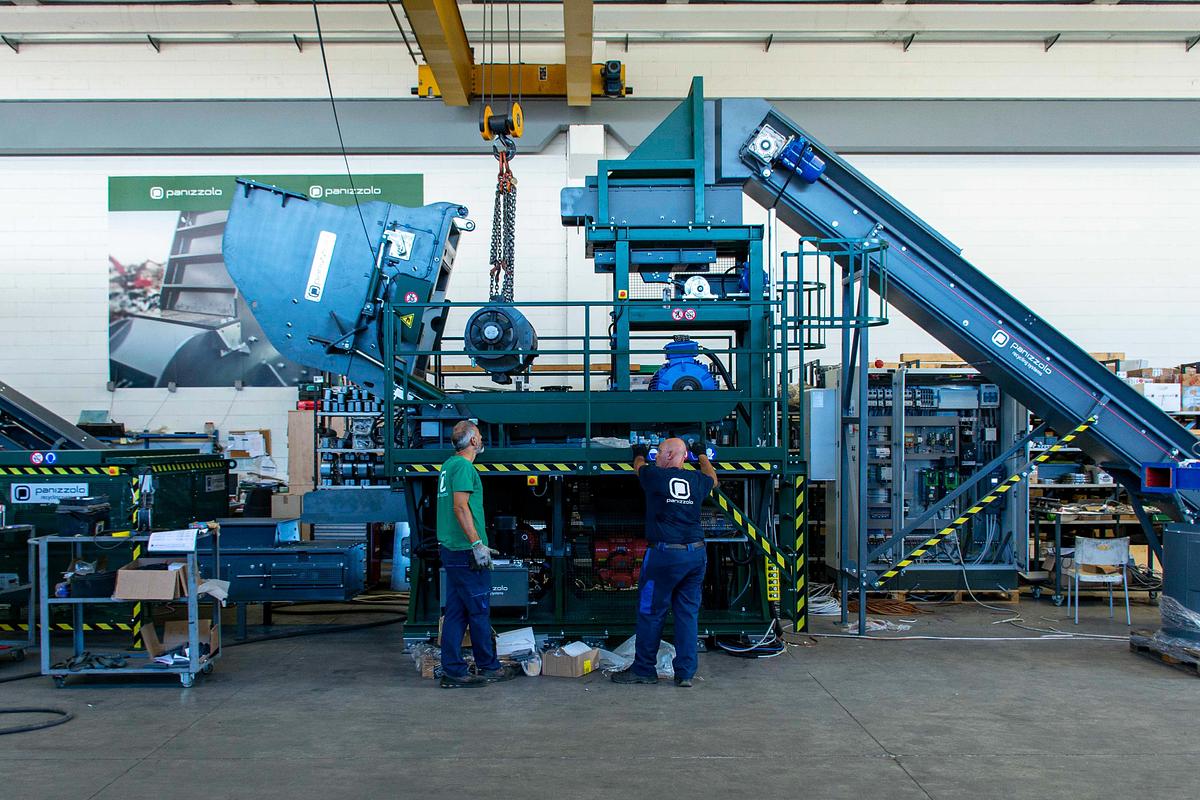 Panizzolo Flex 500 Stationary Refine SR Pre-refining Hammer Mill