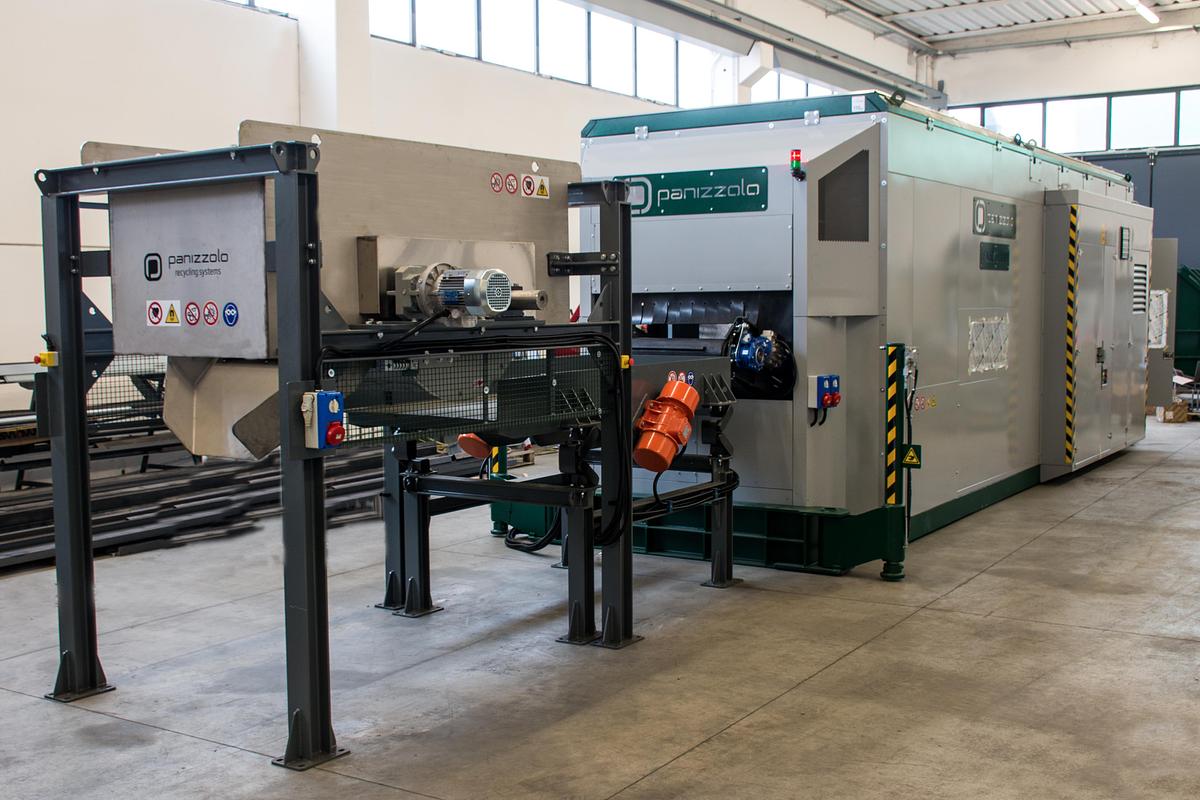 Panizzolo Flex 1300 Mobile Drum Hammer Mill