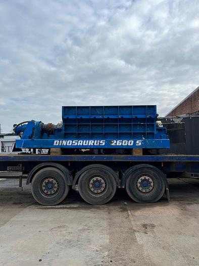 Used 2009 DINOSAURUS 2600 S Static Slow-speed Twin-shaft Shredder