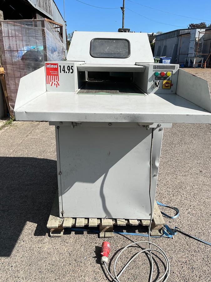 Used 2009 Intimus 14.95 Heavy Duty Shredder