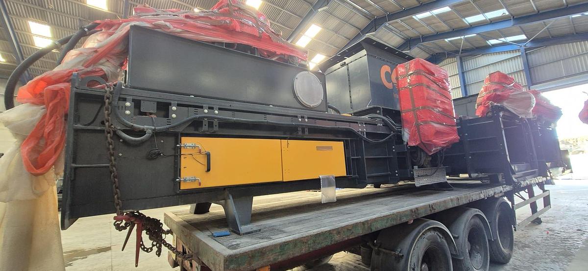 Used CK International TR63 Twin Ram Baler 