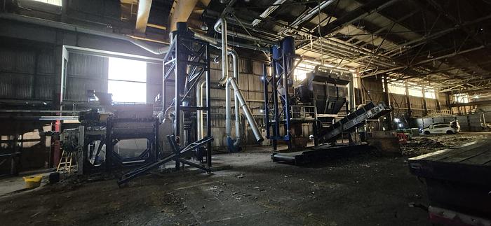 Used 2022 Impact Air Systems Comprising of Zig Zag Zac 1200, Cyclone System, Air knife and Rotary Separator