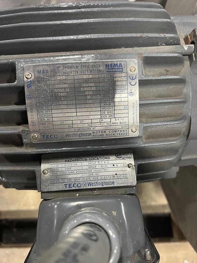 Used Twin City Fan & Blower TDP-10R06G Industrial Radial-Blade Fan