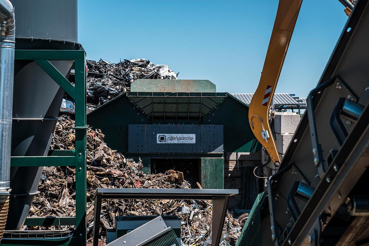 Panizzolo PZ H 1500 R R Twin-shaft Shredder