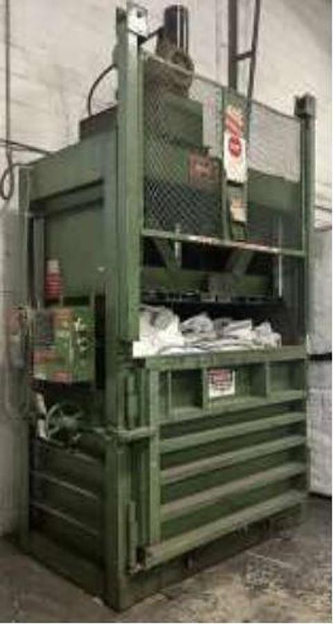 Used 2002 PTR Baler & Compactor 3400HD Vertical Downstroke Baler