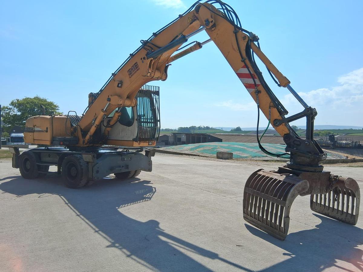 Used 2006 Liebherr A316 Litronic Wheel Wheeled Excavator