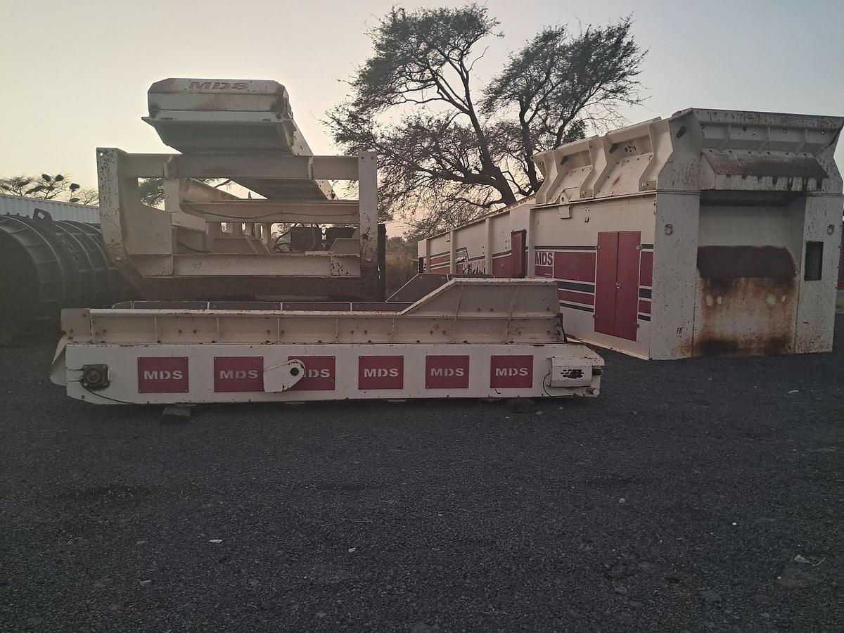 Used 2019 Terex MDS M820 Tracked Trommel Screen Screener