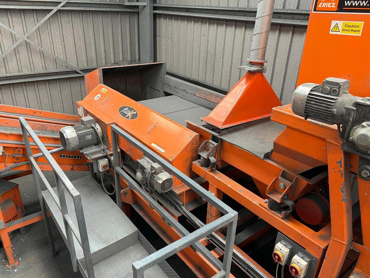 Used 2011 Eriez  X NM-40 magnets and Rear Earth drum