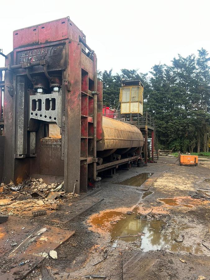 Used 2005 Louritex PHGF 800T 7M Shear