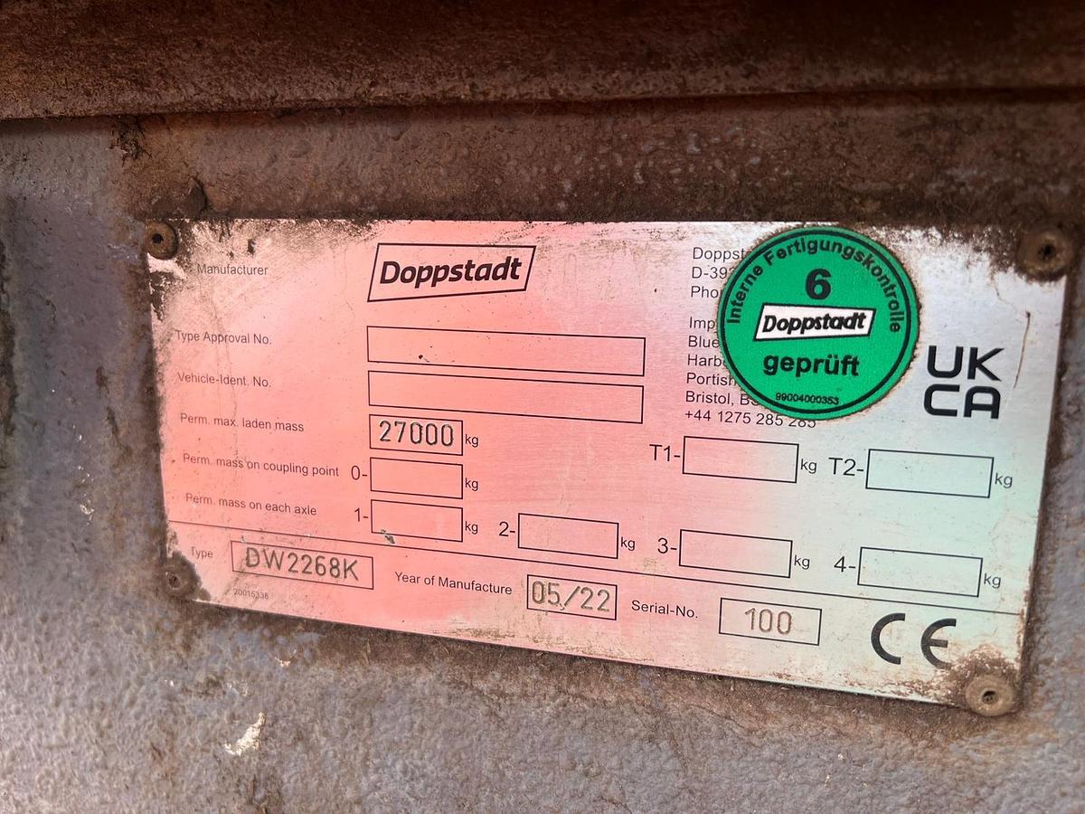 Used 2022 Doppstadt Inventhor 6 Slow-speed Shredder