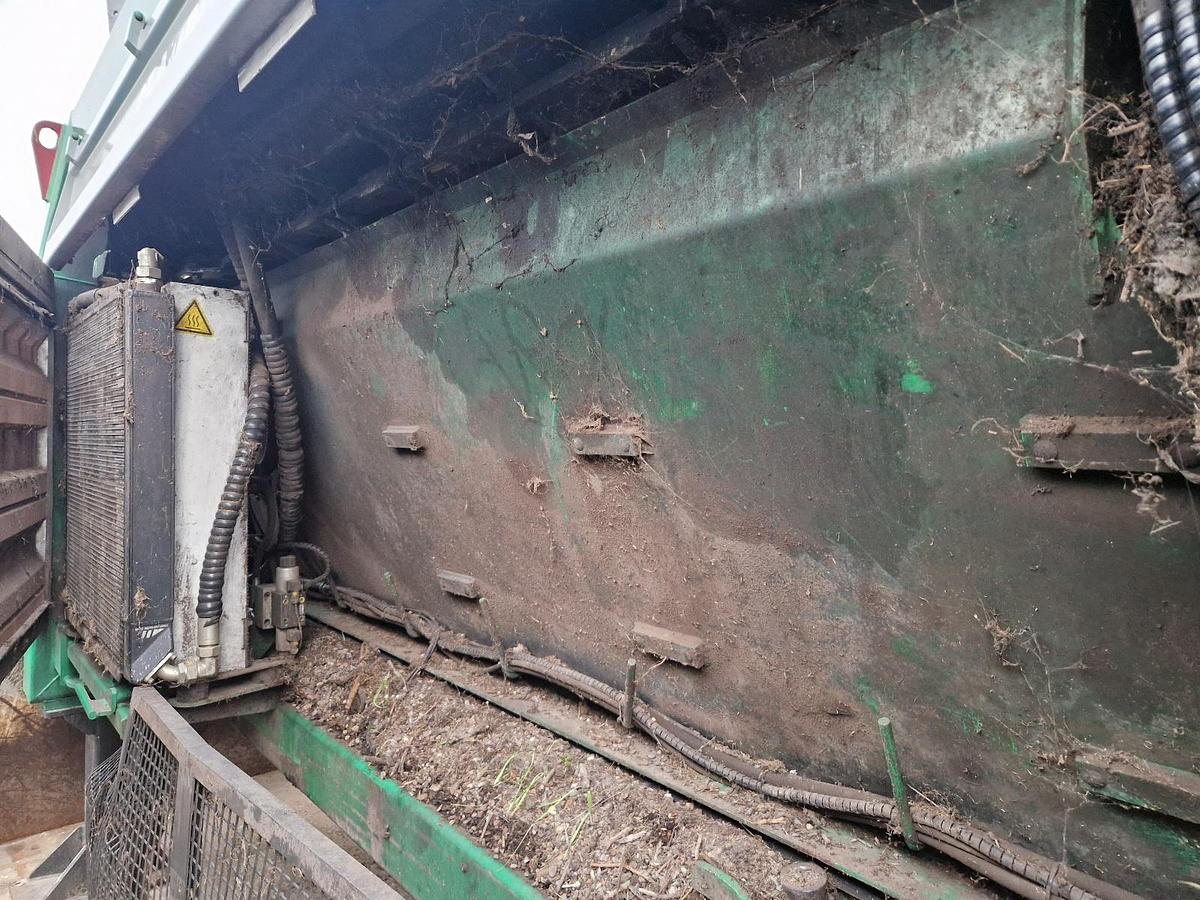 Used 2008 Komptech Crambo 3400 E Electric Twin-shaft Slow-speed Static Shredder