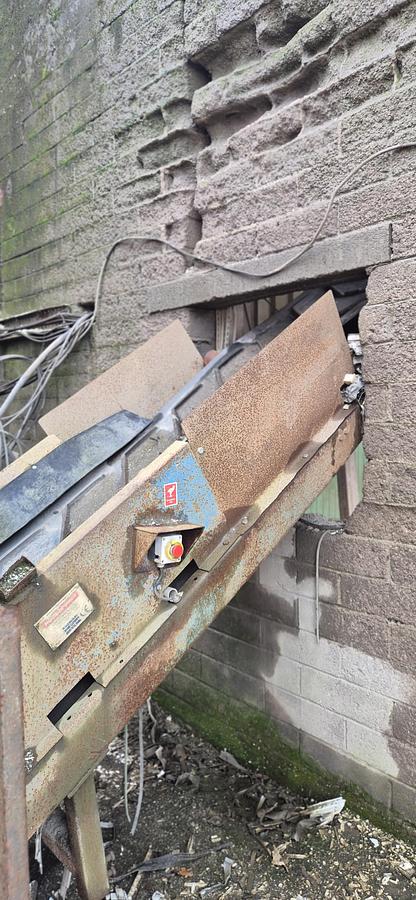 Used Hammer Mill processing Line WIth ECS and trommel