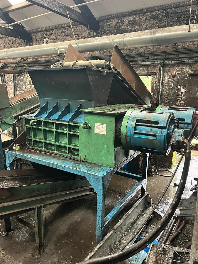 Used 2006 Granutech SATURN 60-44HT Twin-shaft Slow-speed Shredder