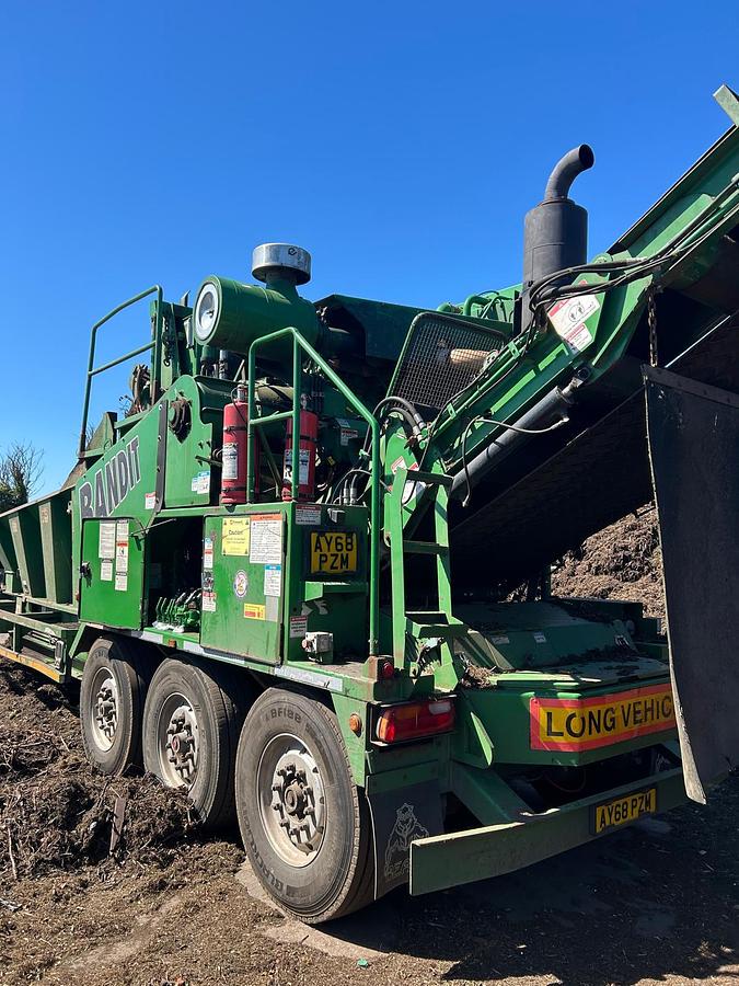Used Bandit Beast Horizontal Grinder Shredder