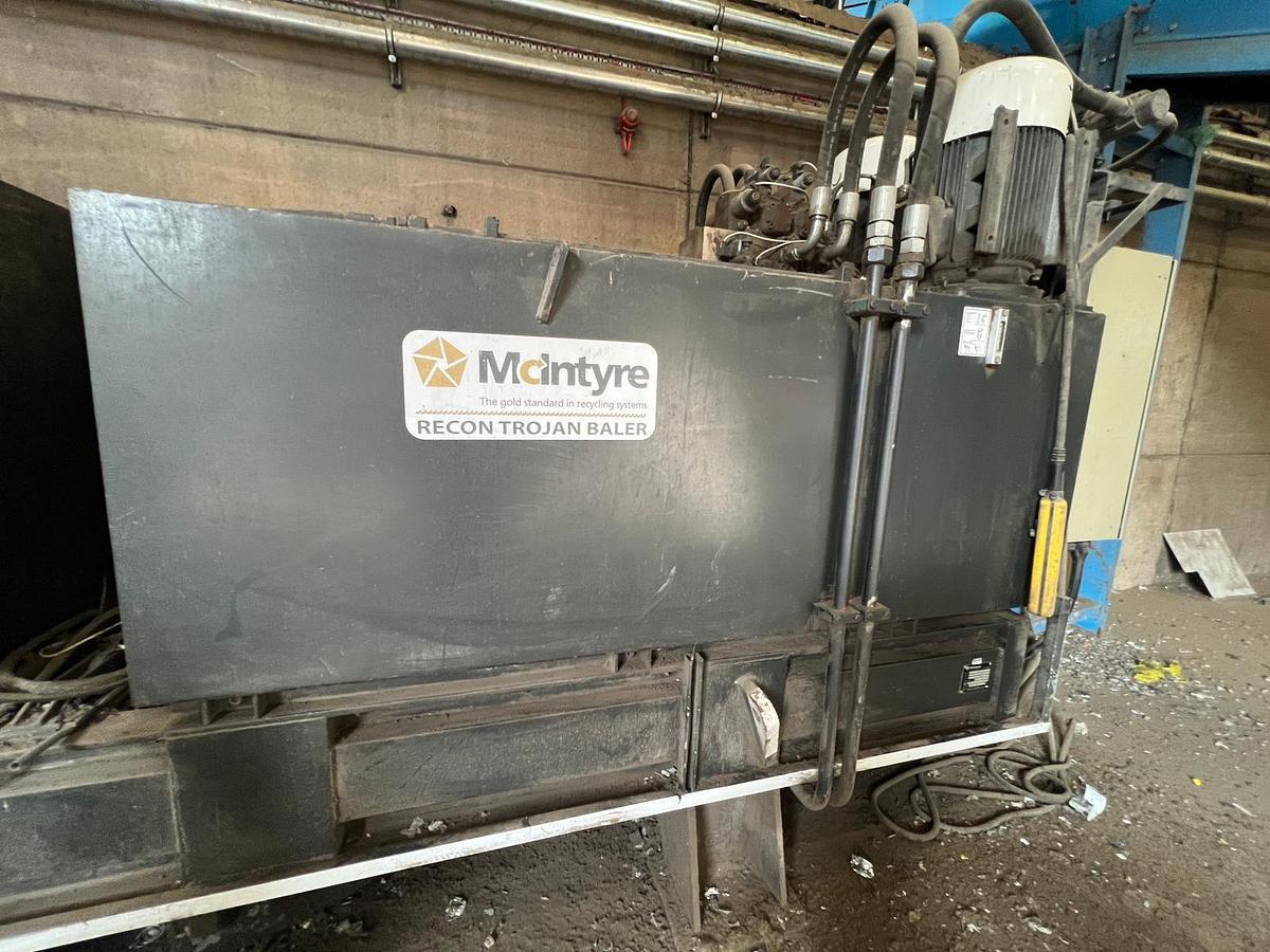 Used 2021 Mclntyre TROJAN Non Ferrous Baler