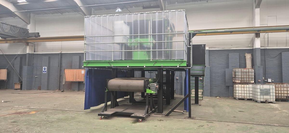 Used 2021 Micronics 1000 Sidebar Filter Cake Press Recycling Plant 