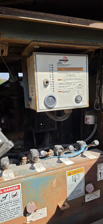 Used Powerscreen Warrior 1400 Tracked Screen Screener