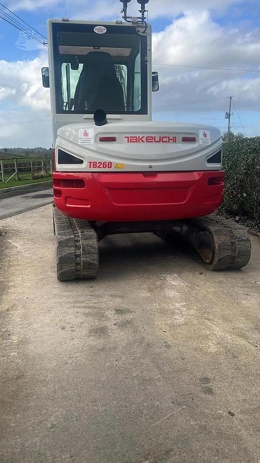 Used 2020 Takeuchi TB260 Crawler Excavator 