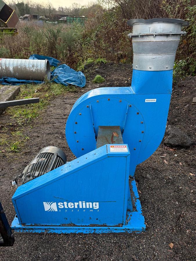 Used 2022 Impact Air Systems Air knife fans and Cyclone