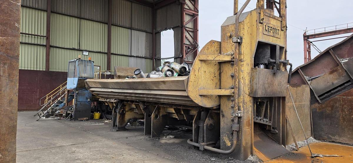 Used Lefort Scrap Metal Shear Baler
