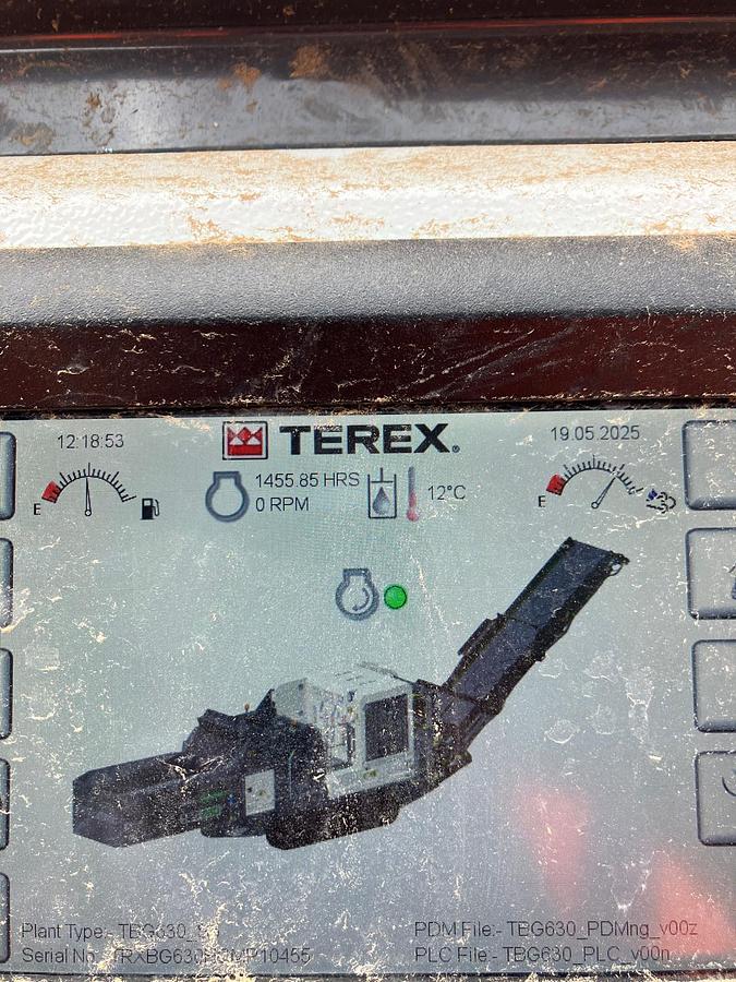 Used 2023 Terex TBG 630 High Speed Shredder