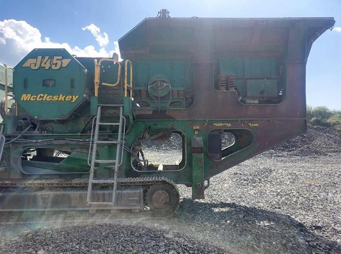 Used 2013 McCloskey J 45 Jaw Crusher