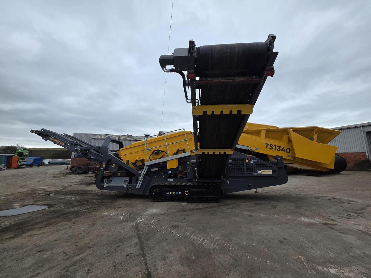 Used 2023 Tesab 1340 Track 2 Deck Scalping Screen Screener