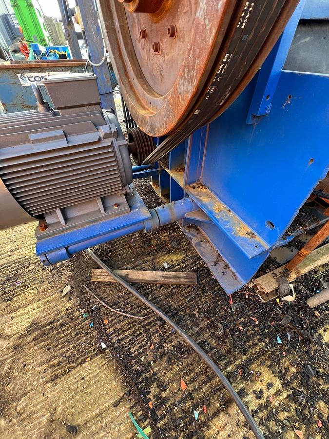 Used MTB 1700 Super Chopper Eldan 1200 Tyre Recycling Line